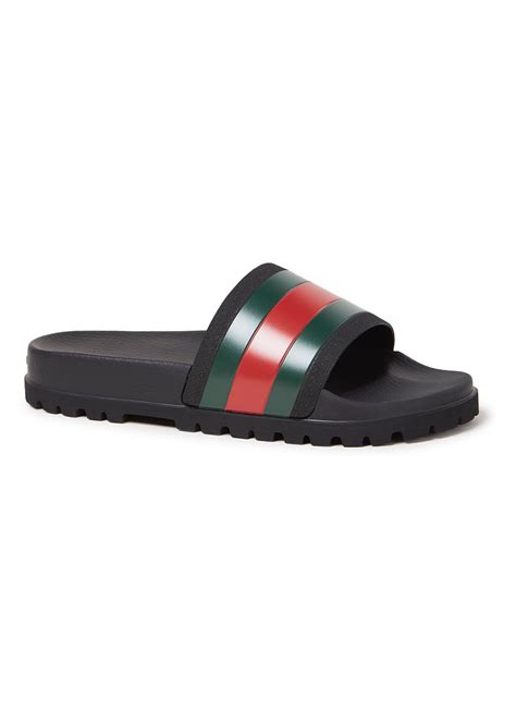 gucci slippers zwart